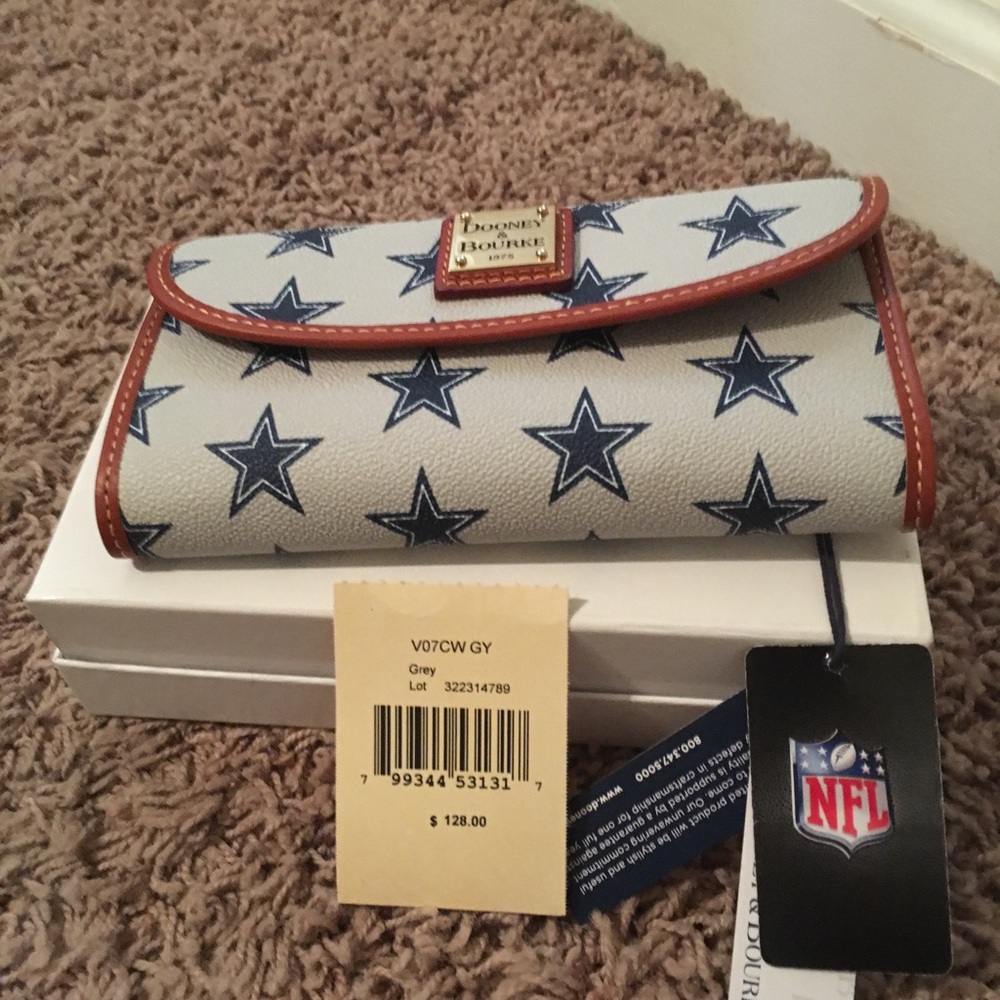 Dooney & Bourke-Dallas Cowboys Wallet-NWT